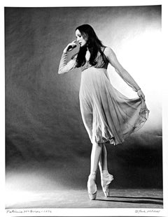 Vintage New York City Ballet principal dancer Patricia McBride, signed by Jack Mitchell