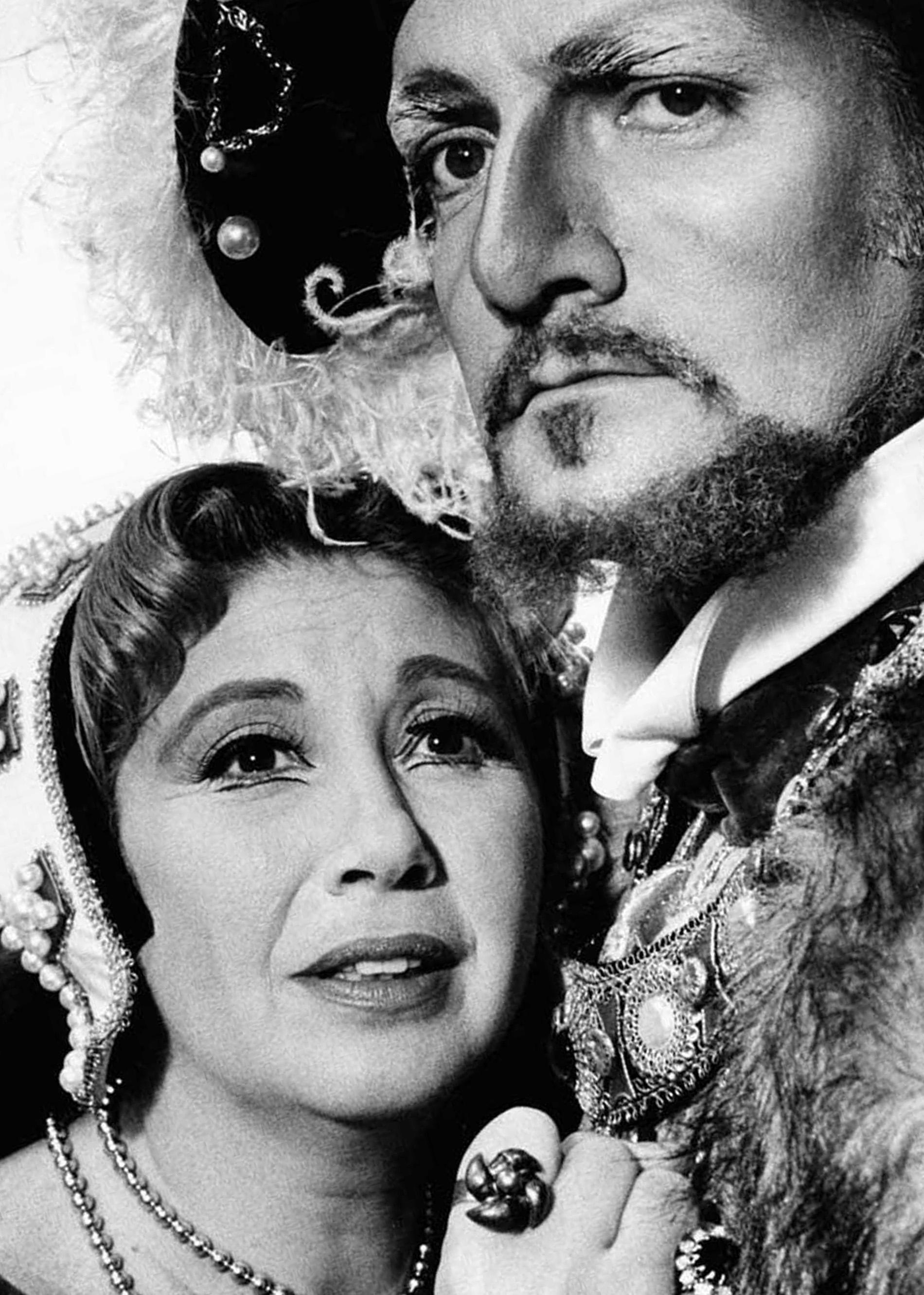 New York City Opera Stars Beverly Sills and Robert Hale in 'Anna Bolena' - Photograph by Jack Mitchell
