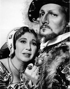 Les stars de l'Opéra de New York Beverly Sills et Robert Hale dans « Anna Bolena »
