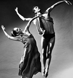 Norman Walker & Cora Cahan in 'Trionco di Afrodite', signed by Jack Mitchell