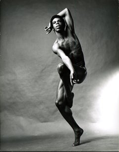 Nude portrait study of ballet dancer Christian Holder for 'After Dark' magazine