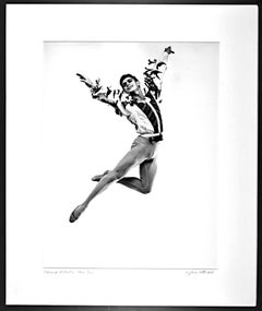 Edward Villella, danseur/chorégraphe de la NYCB, estampe d'exposition signée