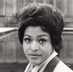 Obie-winning Broadway stage actress Gloria Foster, photographed in New York City