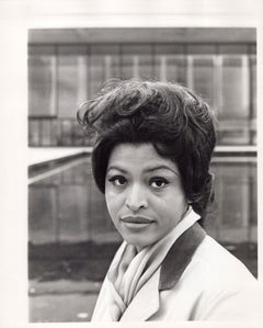 Vintage Obie-winning Broadway stage actress Gloria Foster, photographed in New York City