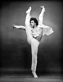 Paris Opera Ballet principal dancer Patrick Dupond, signed by Jack Mitchell