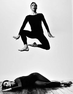Paul Taylor & Bettie de Jong performing 'Scudorama', signed exhibition print