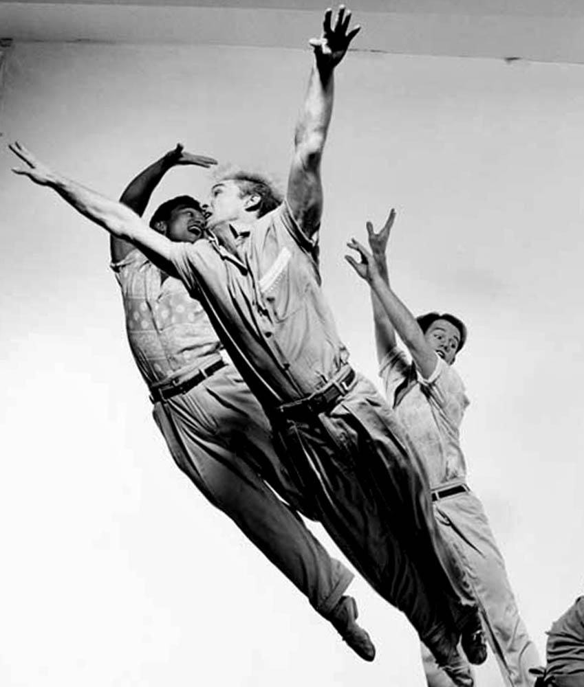 Paul Taylor: Tänzergruppe – Photograph von Jack Mitchell