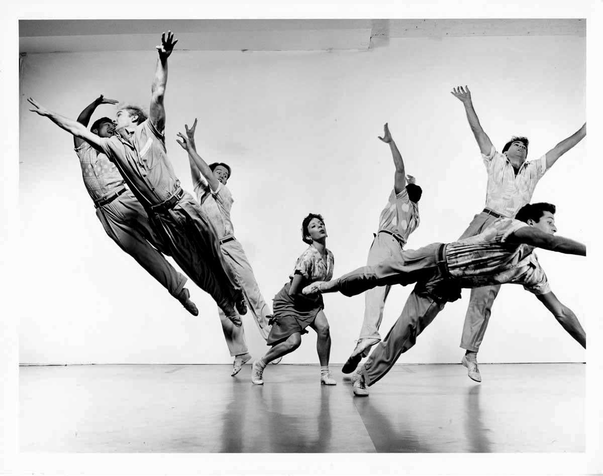 Jack Mitchell Black and White Photograph – Paul Taylor: Tänzergruppe