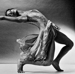 Paul Taylor dancer Carolyn Adams, signed by Jack Mitchell