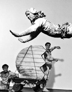 Paul Taylor dancer Joao Mauricio in 'Minikin Fair', signed by Jack Mitchell