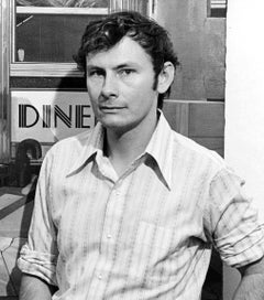 Photorealist painter Richard Estes, signed by Jack Mitchell