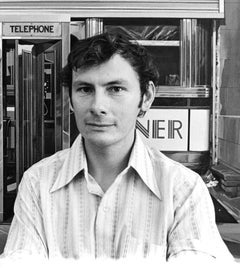 Photorealist painter Richard Estes, signed by Jack Mitchell