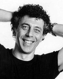 Playwright, Schauspieler, Monologist, Romancier Eric Bogosian, signiert von Jack Mitchell