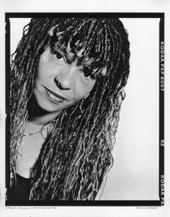 Playwright/Poet Ntozake Shange, signiert von Jack Mitchell