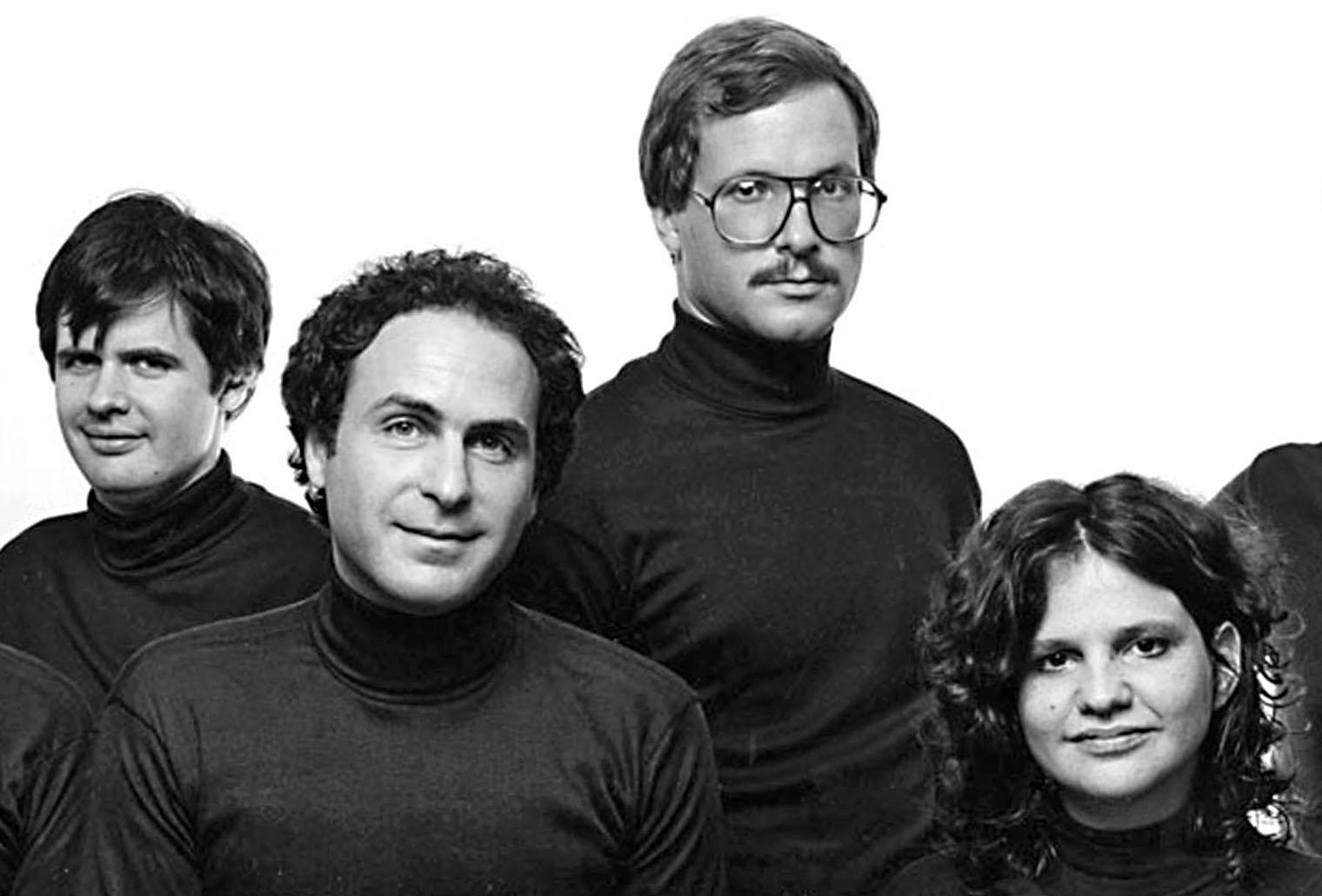 Playwrights Reynolds, Durang, Lapine, Tally, Wasserstein, Finn, and Inaurato - Photograph by Jack Mitchell