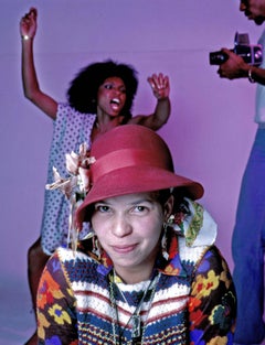 Poet & Playwright Ntozake Shange, Color 17 x 22" Exhibition Photograph
