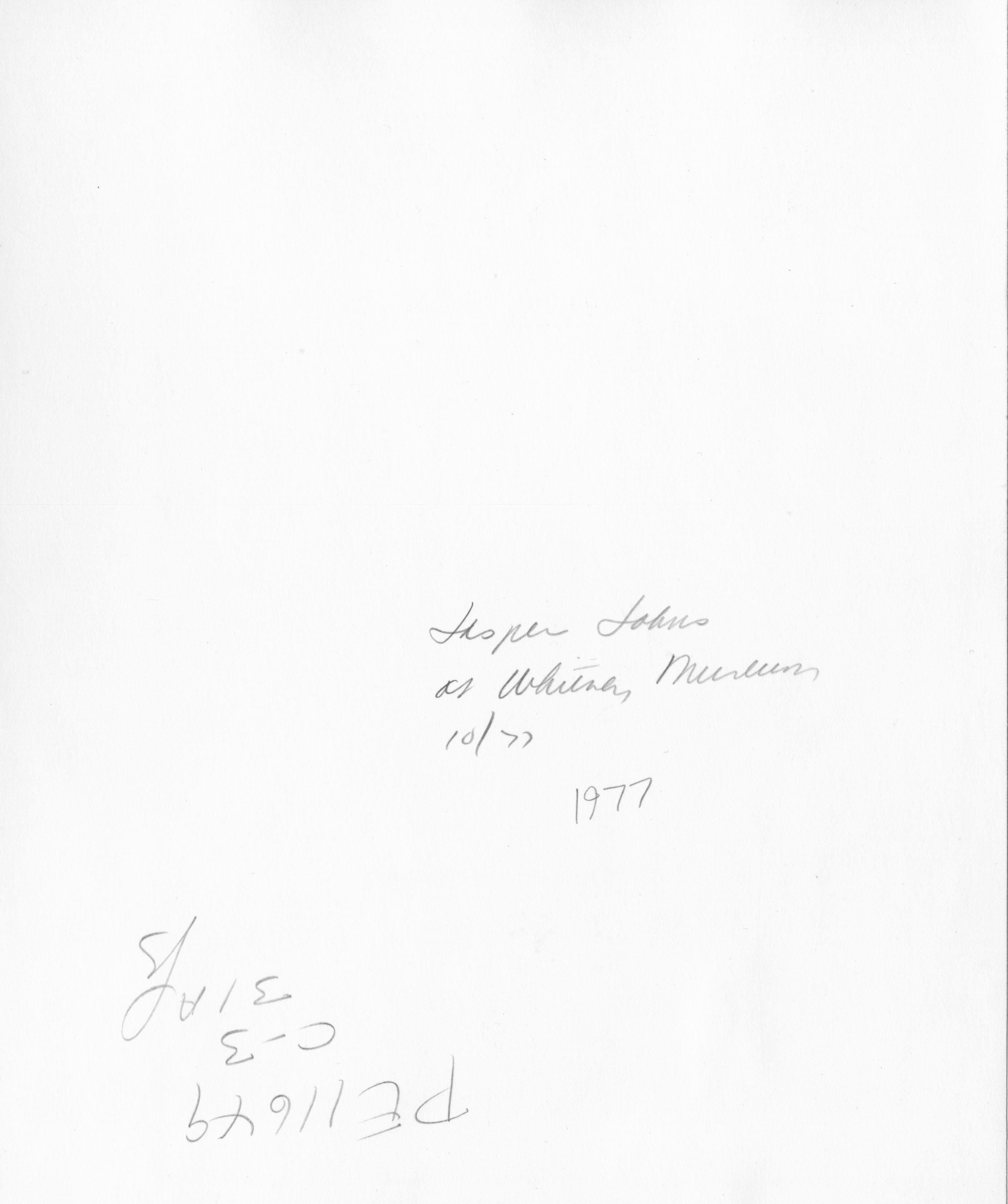 Der Pop-Künstler Jasper Johns in der Ausstellung seiner Werke im Whitney Museum – Photograph von Jack Mitchell