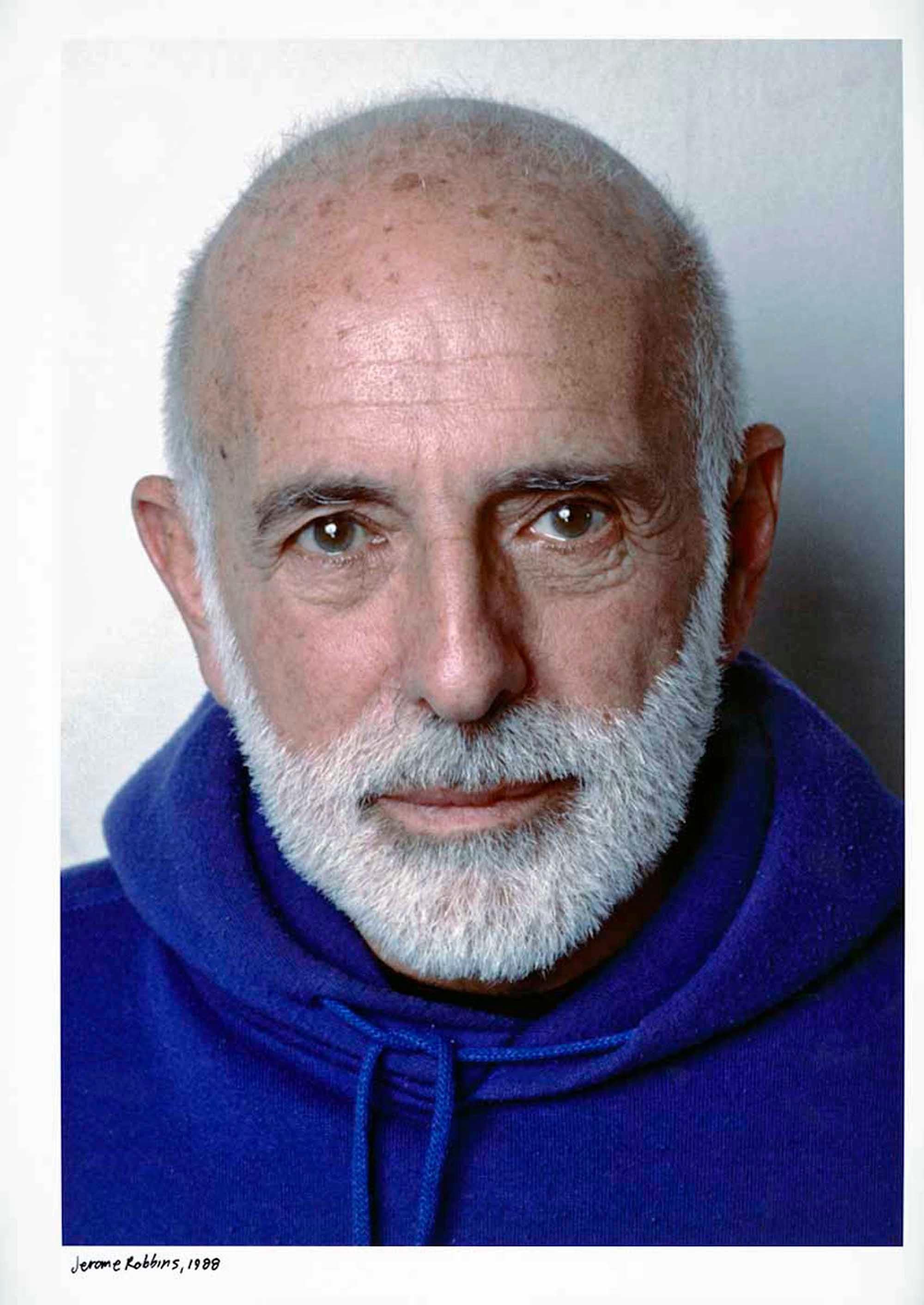 Jack Mitchell Color Photograph - Producer/director/choreographer Jerome Robbins photographed for Dance Magazine