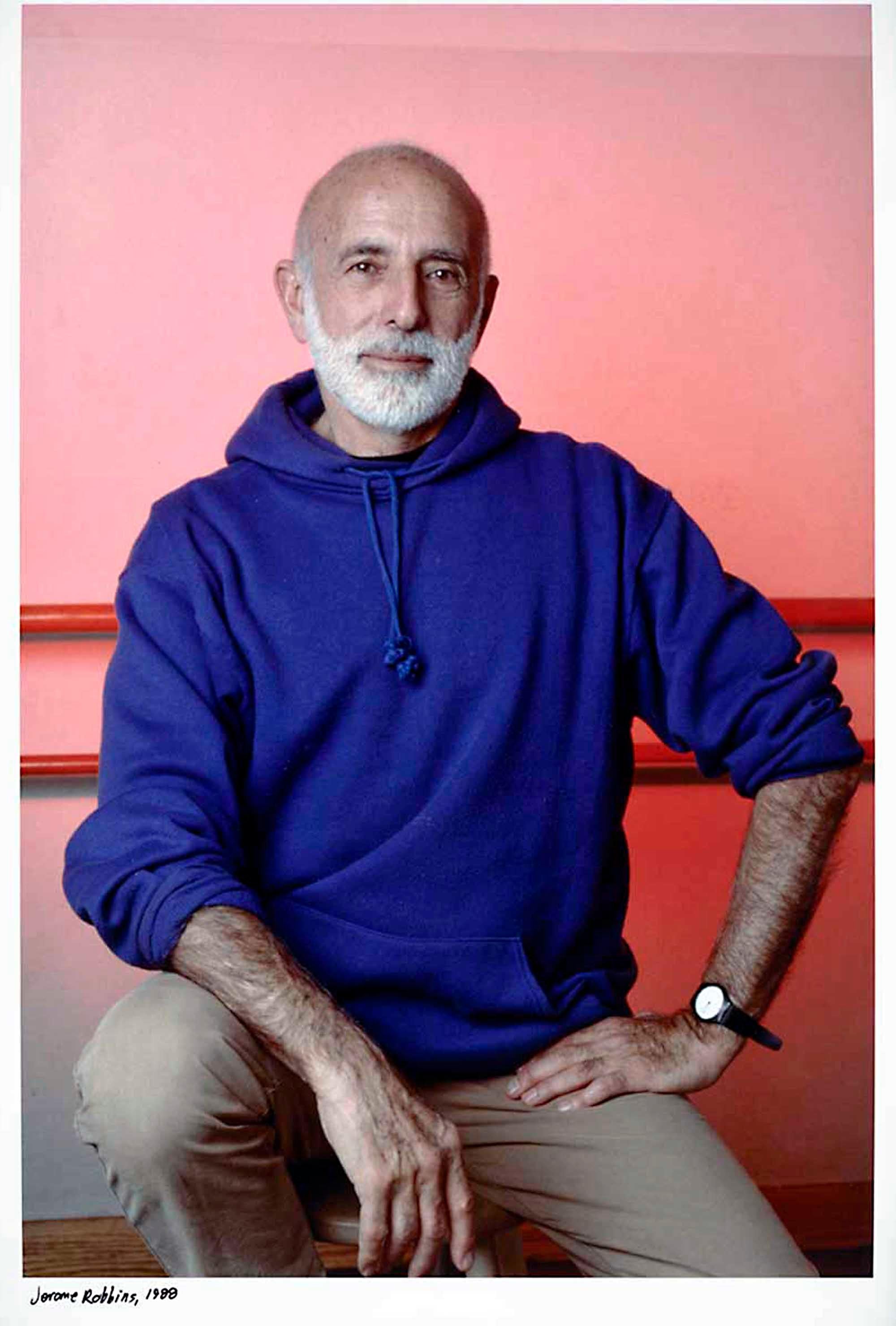 Jack Mitchell Color Photograph - Producer/director/choreographer Jerome Robbins photographed for Dance Magazine