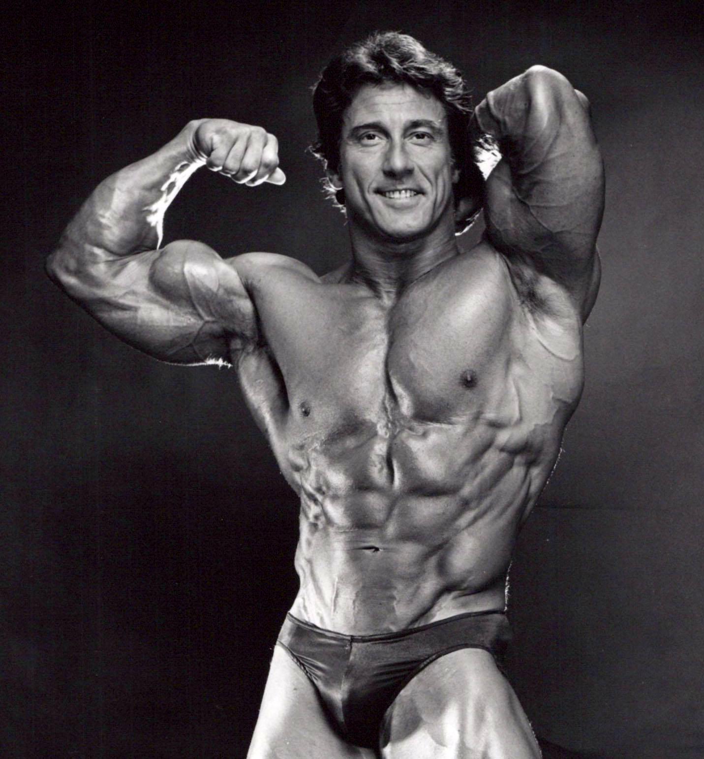 Professional Bodybuilder and three time Mr. Olympia winner Frank Zane - Photograph by Jack Mitchell