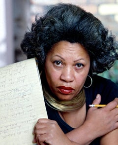 Pulitzer-Preis-gekrönte Autorin Toni Morrison, 17 x 22" Ausstellungsfotografie