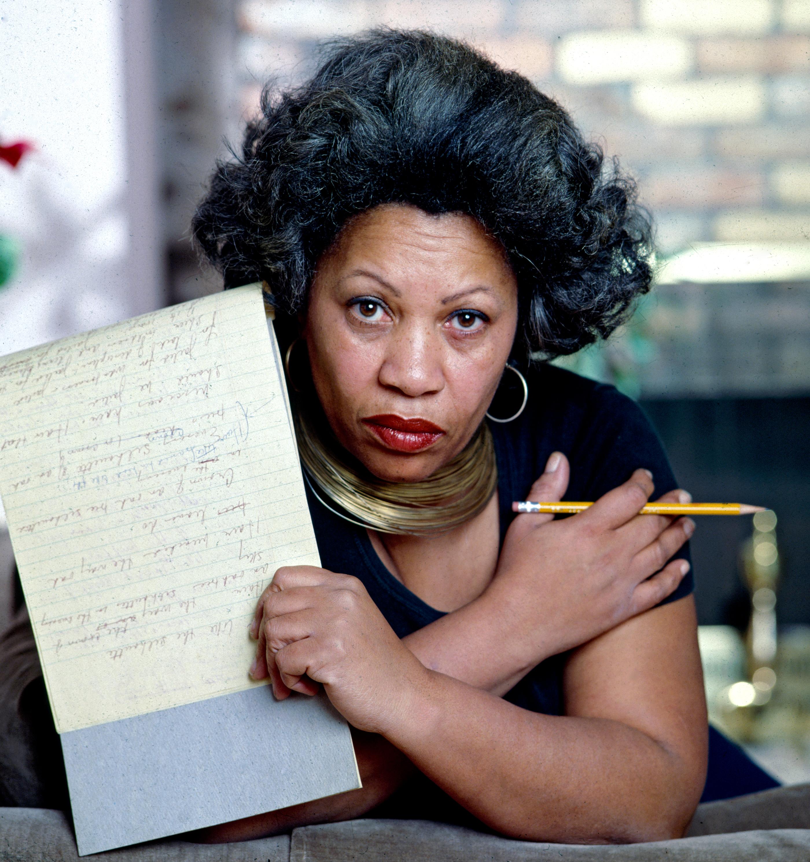 Pulitzer-Prize Winning Author Toni Morrison, 17 x 22" Exhibition Photograph