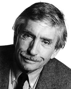 Pulitzer prize-winning playwright Edward Albee, signed by Jack Mitchell