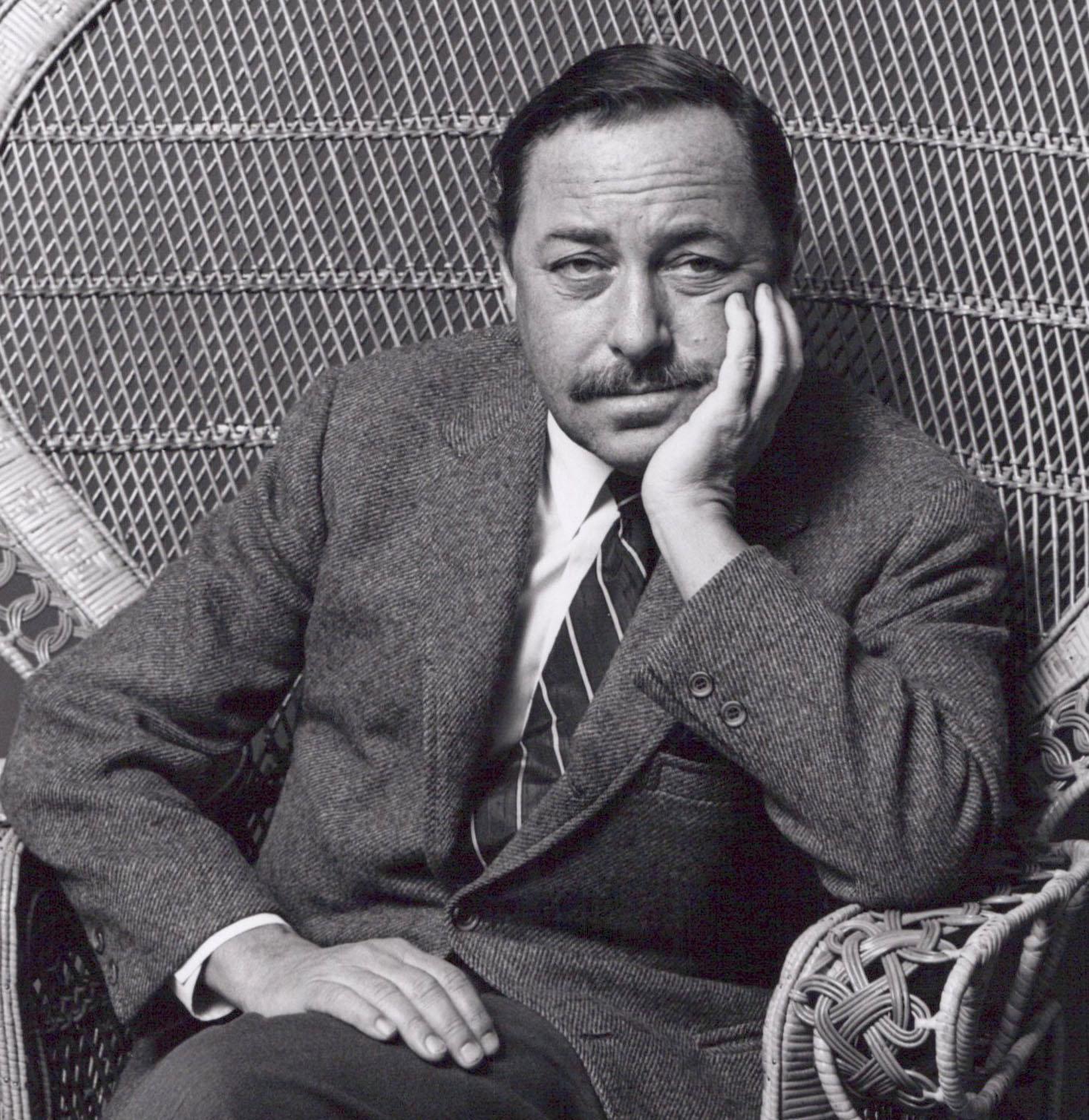 Pulitzer prize-winning playwright Tennessee Williams - Photograph by Jack Mitchell