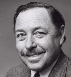 Pulitzer prize-winning playwright Tennessee Williams