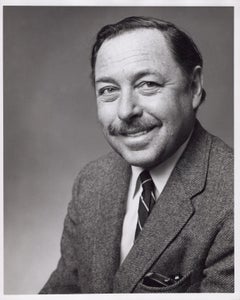 Vintage Pulitzer prize-winning playwright Tennessee Williams