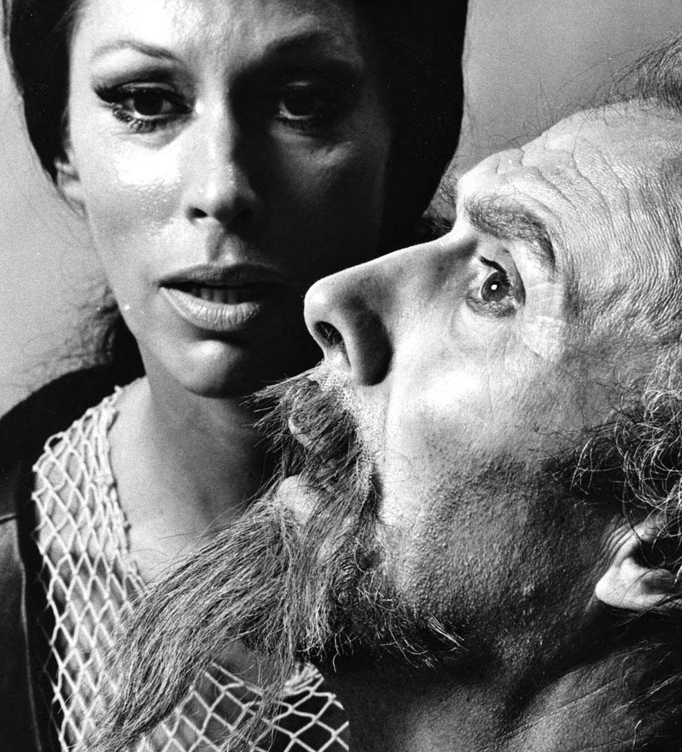 Richard Kiley y Joan Diener, protagonistas de  El hombre de La Mancha