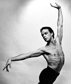 Il ballerino del Royal Ballet Anthony Dowell, autografato da Jack Mitchell