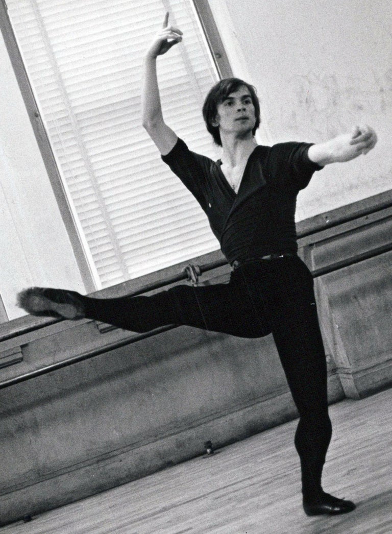 Jack Mitchell - Rudolf Nureyev in dance class For Sale at ...