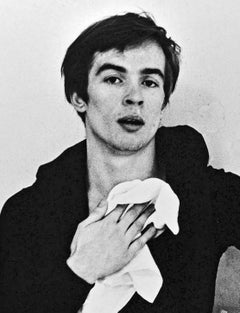 Rudolf Nureyev lors d'un cours de danse, 24 janvier 1962. Signé par Jack Mitchell
