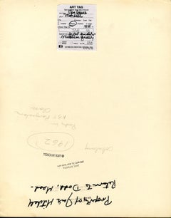 Rudolf Nureyev a lezione di danza, 24 gennaio 1962. Firmato da Jack Mitchell