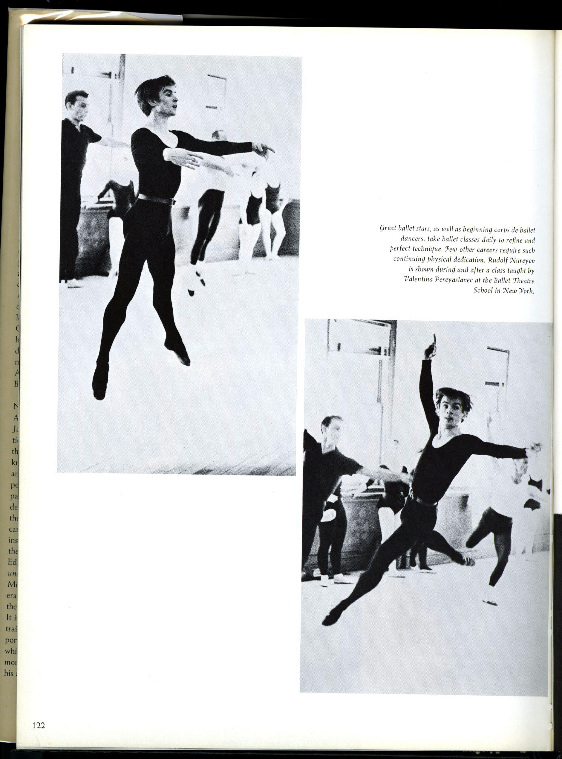 Rudolf Nureyev in dance class, January 24, 1962. Signed by Jack Mitchell  For Sale 2