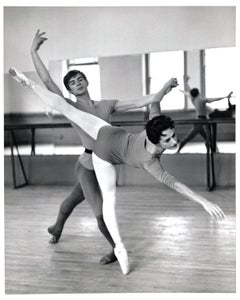 Rudolf Nureyev & Lupe Serrano rehearse 'The Corsair' for NBC-TV Performance