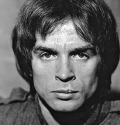 Rudolf Nureyev photographed at his friend Monique van Vooren's apartment