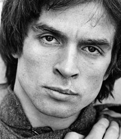 Rudolf Nureyev at his friend Monique van Vooren's apartment, signed by Mitchell