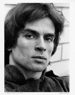 Rudolf Nureyev photographed at his friend Monique van Vooren's apartment