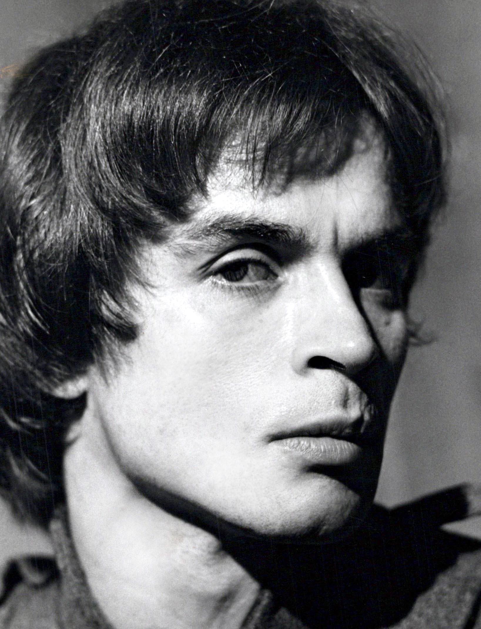 Rudolf Nureyev photographed at Monique van Vooren's apartment - Photograph by Jack Mitchell