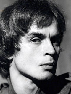 Rudolf Nureyev photographed at Monique van Vooren's apartment
