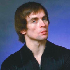 Rudolf Nureyev photographed for 'After Dark', 1975. Signed by Jack Mitchell