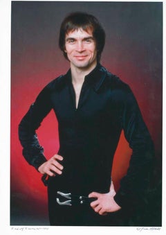 Used Rudolf Nureyev photographed for 'After Dark', 1975. Signed by Jack Mitchell
