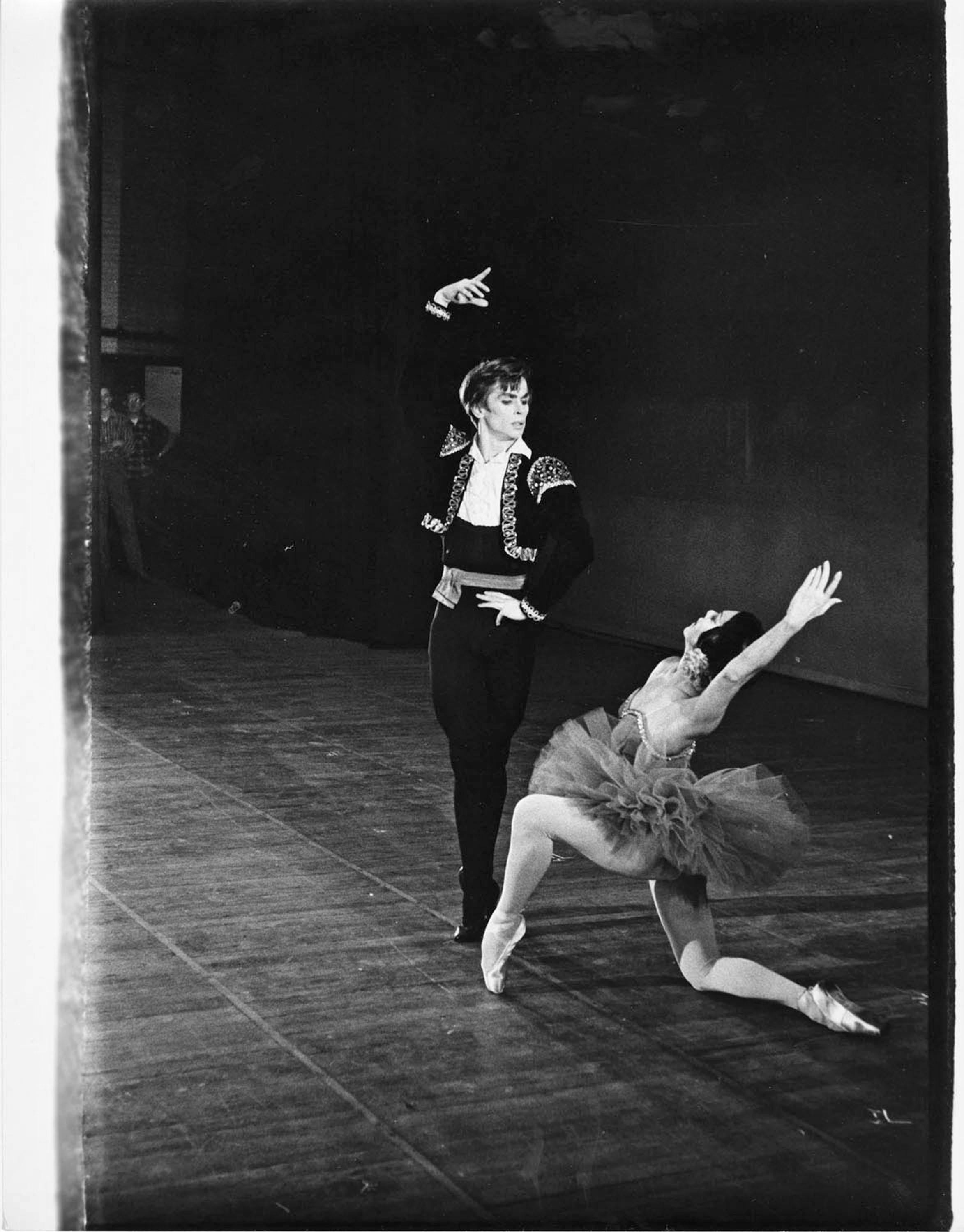 Rudolf Nureyev photographed in his American debut performance May 10, 1962.