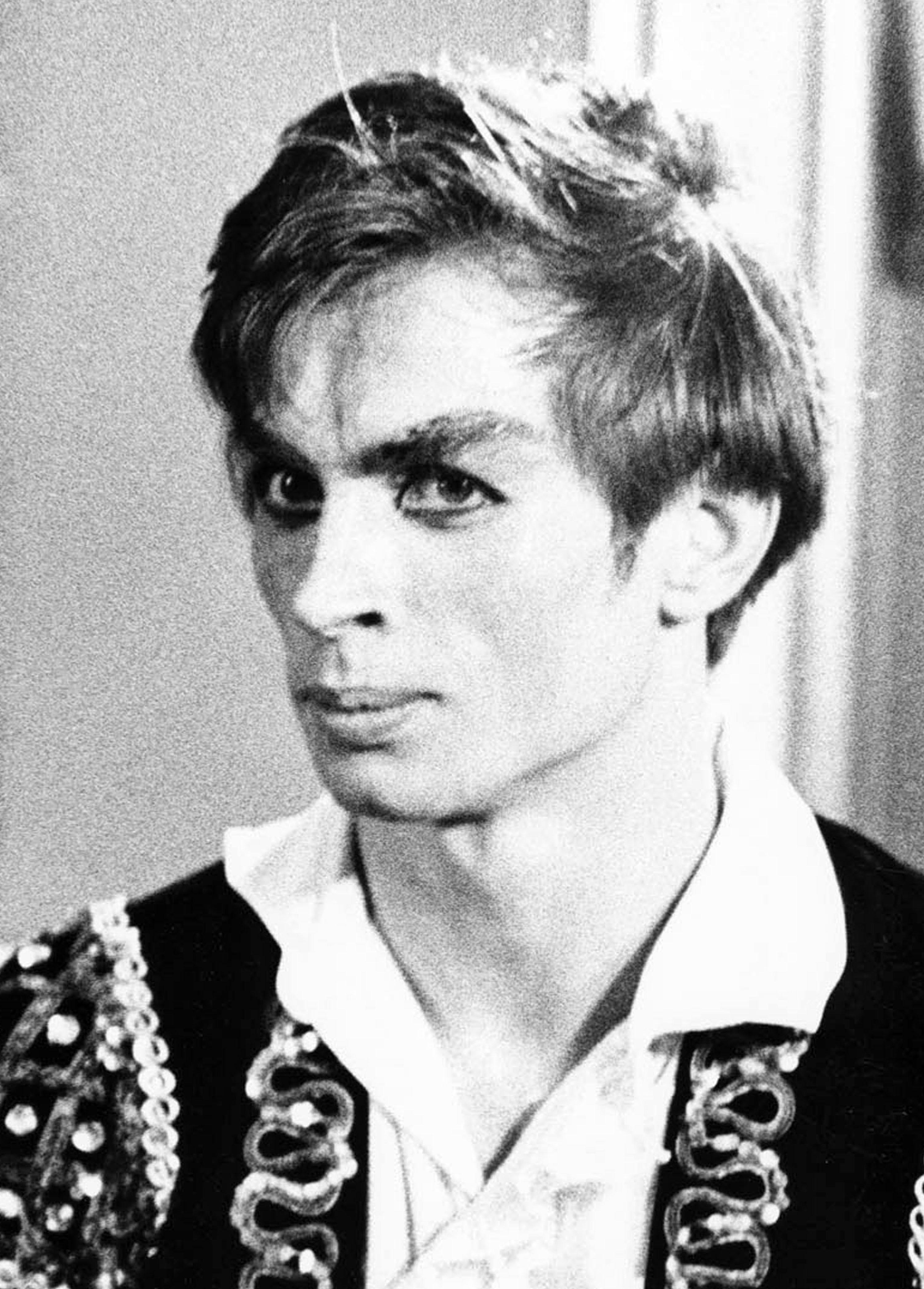 Rudolf Nureyev photographed just after his debut performance May 10, 1962. - Photograph by Jack Mitchell