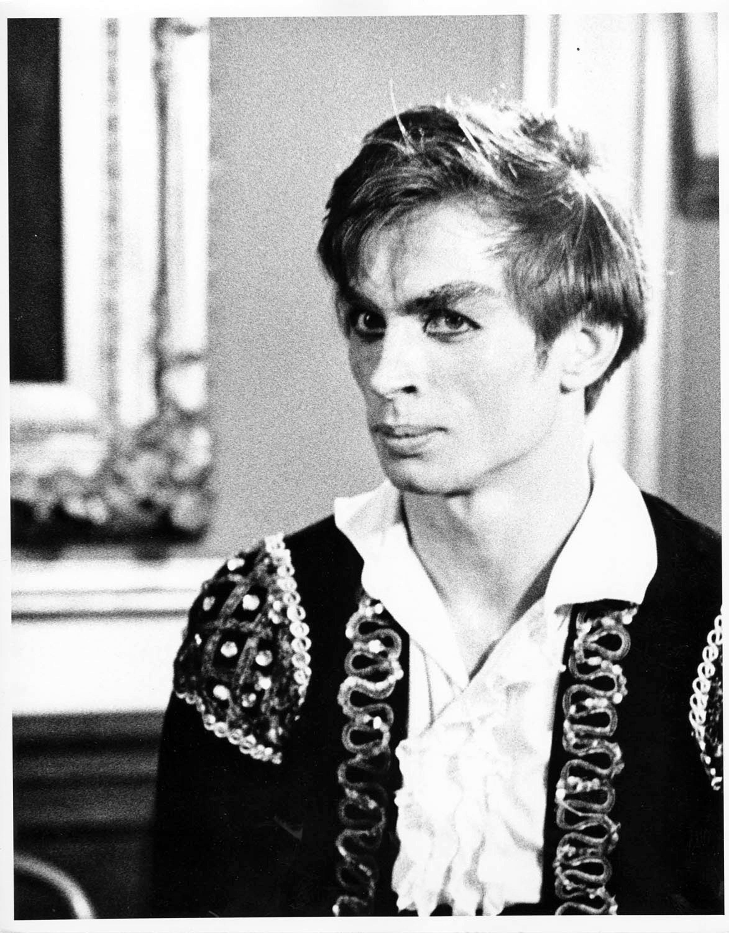 Rudolf Nureyev photographed just after his debut performance May 10, 1962.