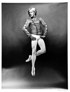 Russian/American ballet dancer Alexander Godunov, signed by Jack Mitchell