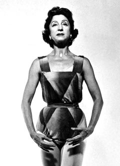 Russian-born prima ballerina Alexandra Danilova, signed by Jack Mitchell