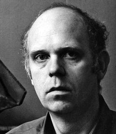 Le sculpteur Claes Oldenburg dans son studio de Manhattan, signé par Jack Mitchell